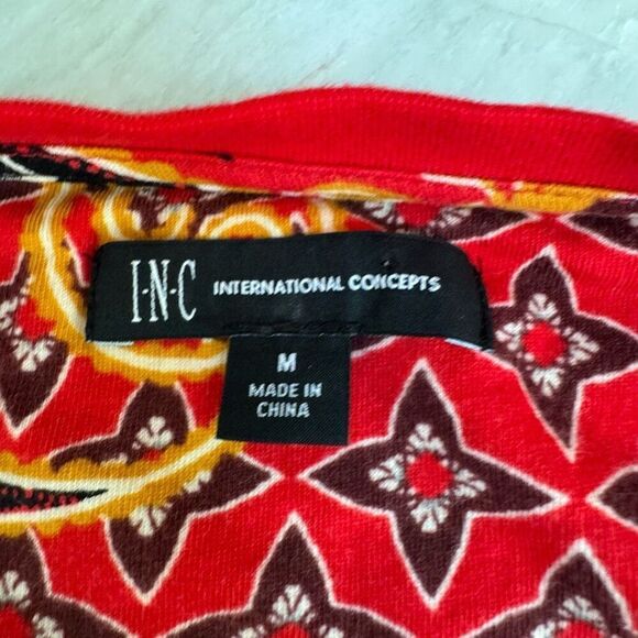 INC International Concepts Men's Labyrinth T-Shirt 100% cotton size M - Picture 5 of 8